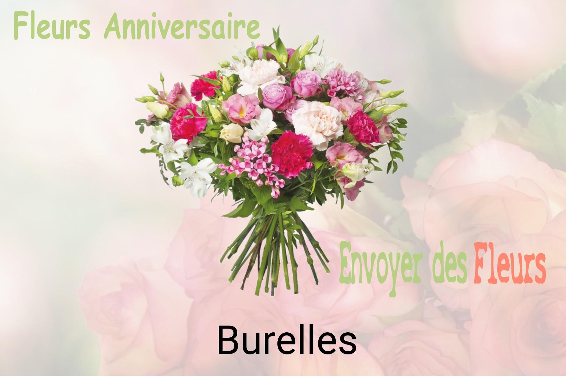 Bouquet de fleurs d’anniversaire livré à Burelles